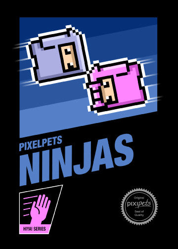 Pixelpets Ninjas (5x7)