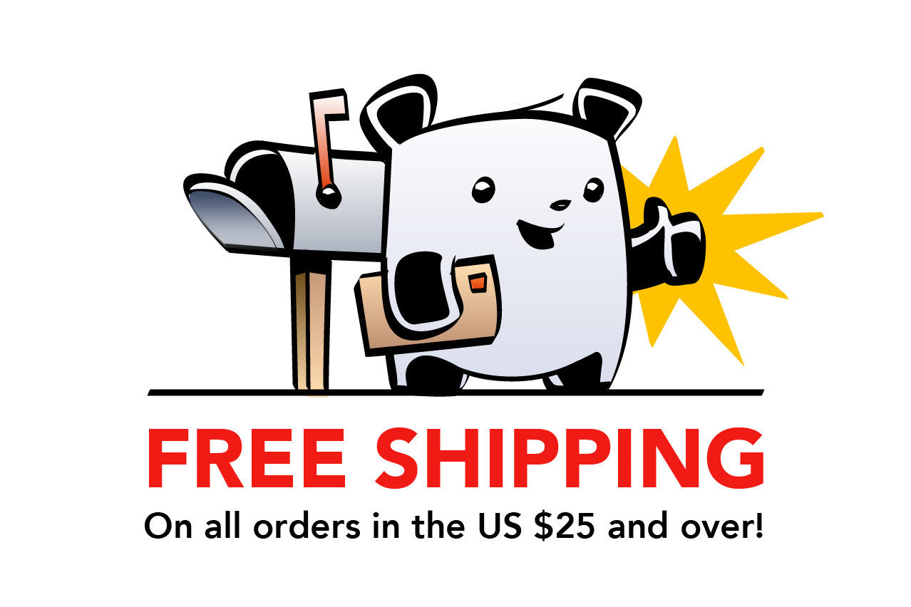 Free shipping on orders over $25!