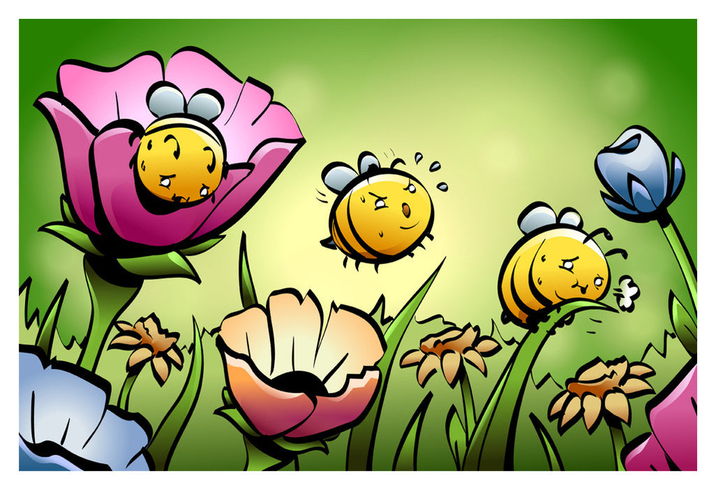Breathless Bumble Bee (13x19)