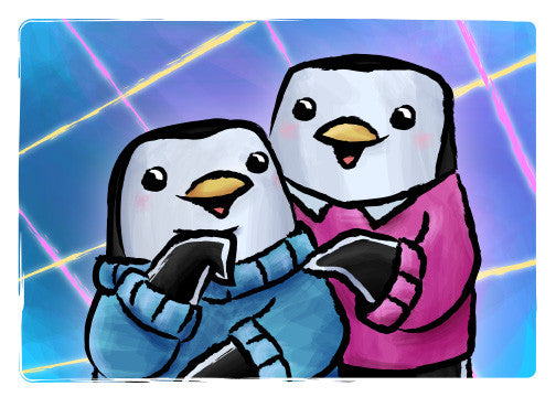 Penguins Portrait (5x7)