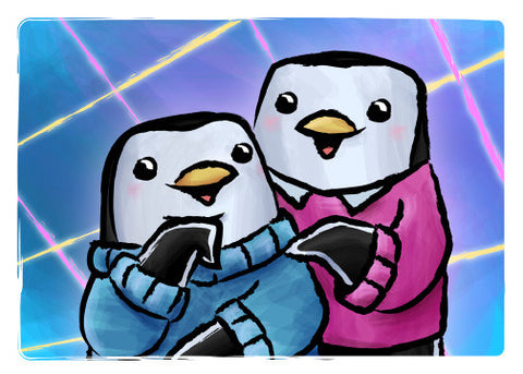 Penguins Portrait (5x7)