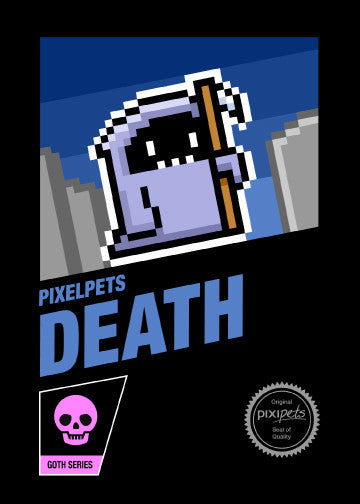 Pixelpets Death (5x7)