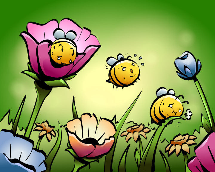 Breathless Bumble Bee (8x10)