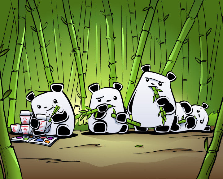 Panda Takeout (8x10)
