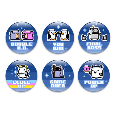 Pixelpets Assorted Buttons (6pcs)