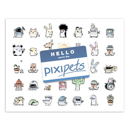 Hello, We're the Pixipets